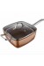 Сковородка-фритюрниця квадратная с крышкой TOP KITCHEN BN-8001