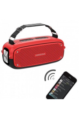 Портативная Bluetooth колонка Hopestar A21 ФМ, MP3, USB Красная