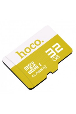 Карта памяти Hoco Micro SDHS 32GB Жёлтая