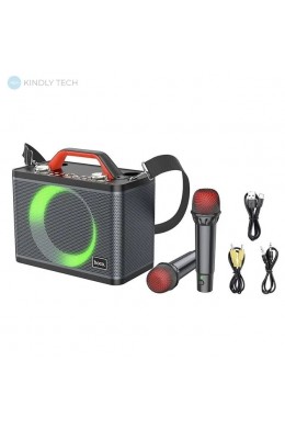 Бездротова Портативна Bluetooth Колонка Hoco BS57 Jenny, Два мікрофони