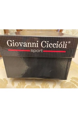 Туфли мужские итальянские спортивные Giovanni Ciccioli, кожаные с перфорацией, новые, 39